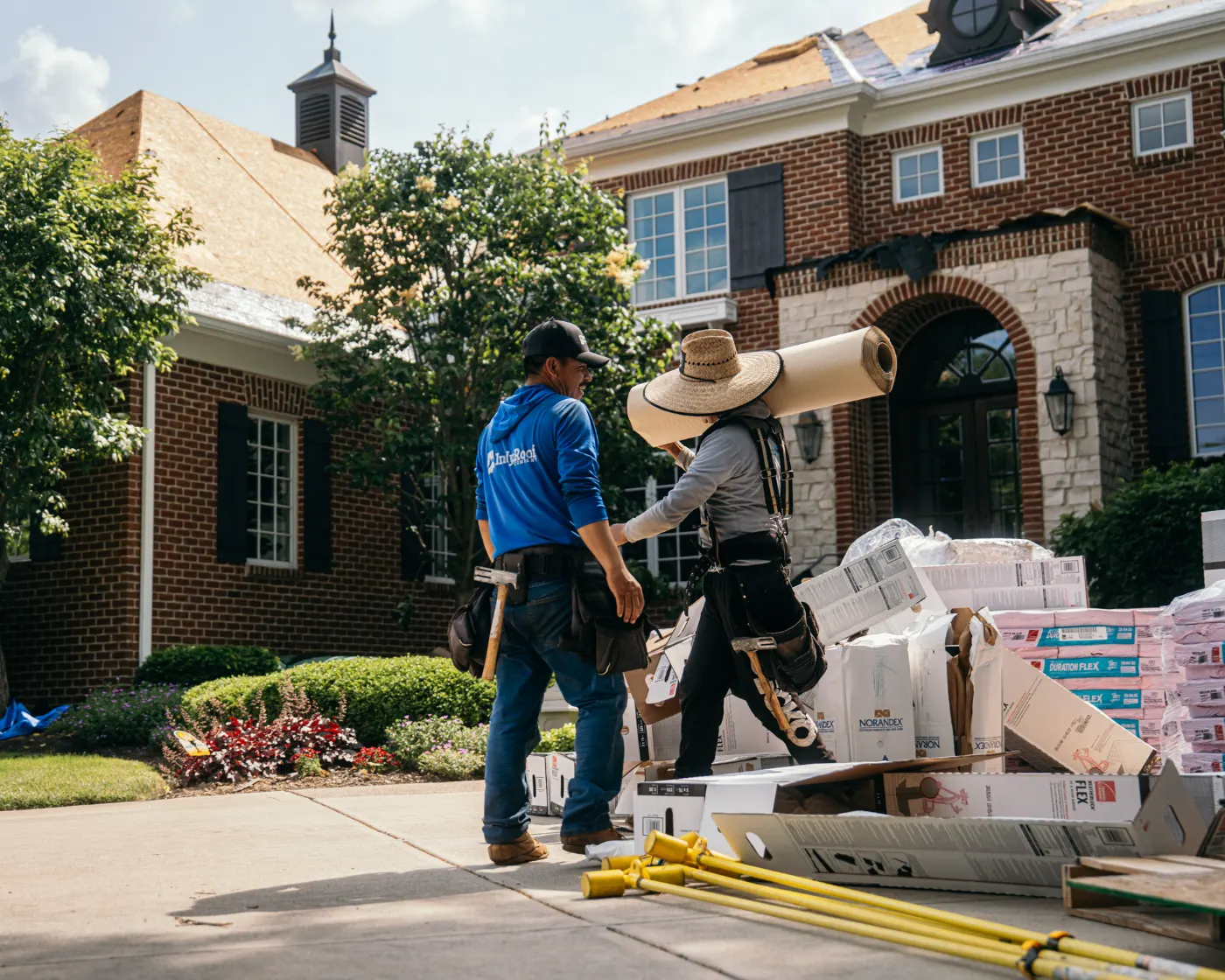 Manufacturer-certified shingle installation in Trafalgar