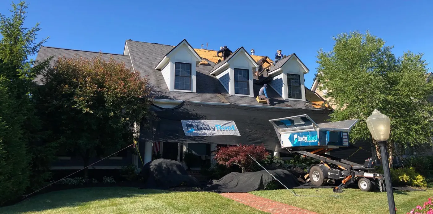 Roofing by Trafalgar Roofing near Southport, IN